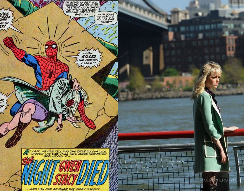 Gwen Stacy muere en The Amazing Spiderman 2? - VGEzone