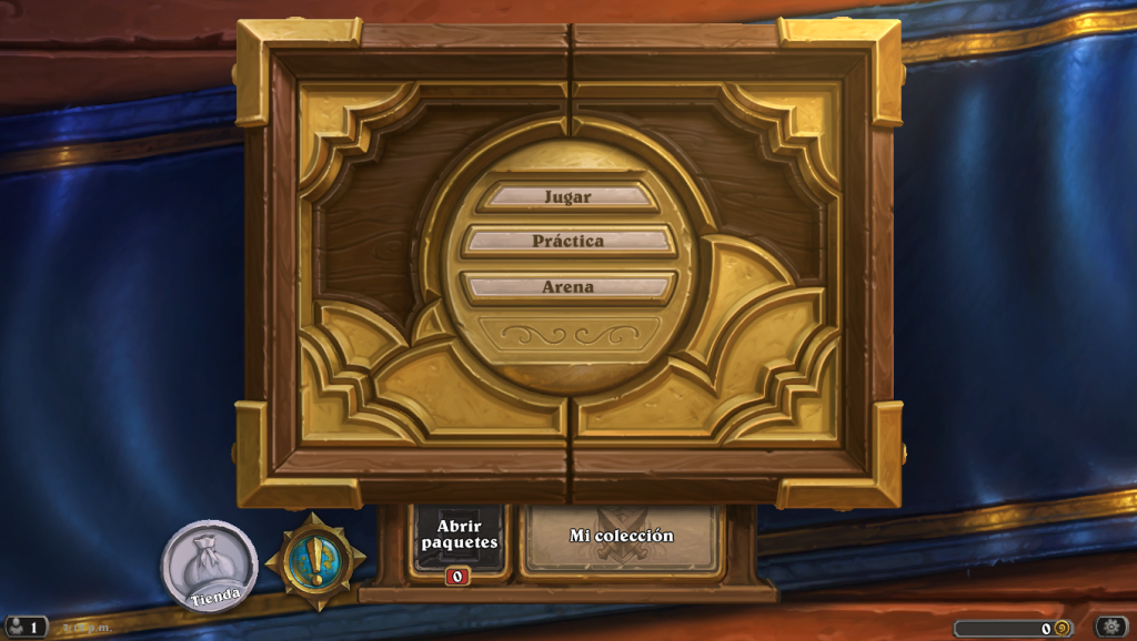 Inicio HearthStone