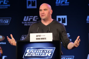 Dana White se mostr&oacute; contento tras anunciar el primer gran evento de UFC en M&eacute;xico  Foto: Carlos Torres