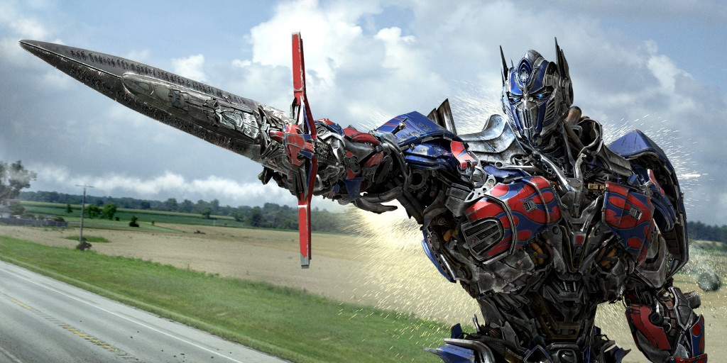 Optimus still #2 (Sword pointing)