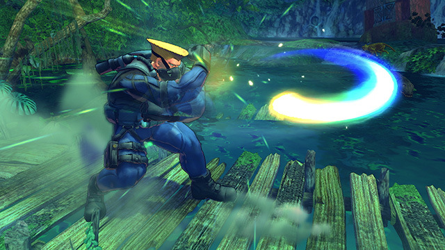 Guile - Guile usando un traje de buceo, pero es igualito al traje de Doctrine Dark de la Saga EX