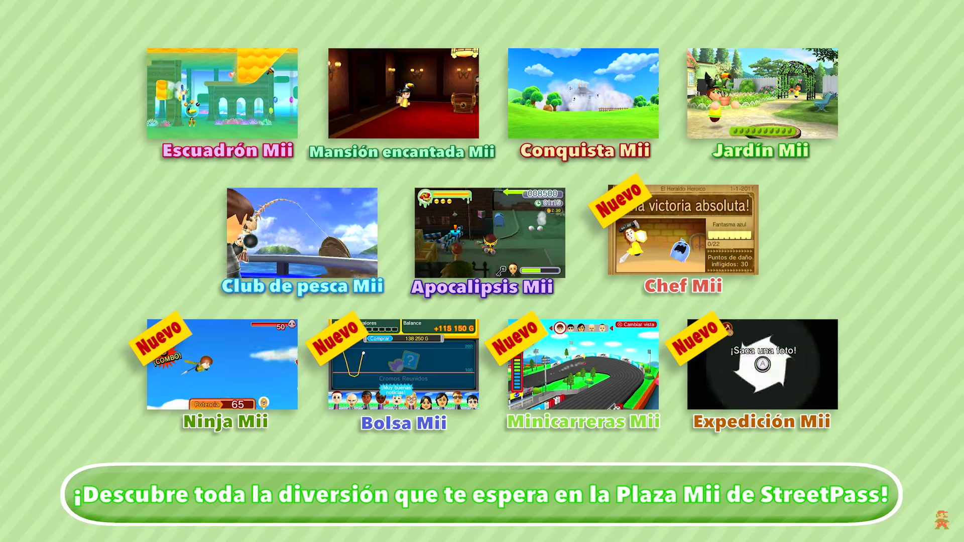 street pass nuevos juegos