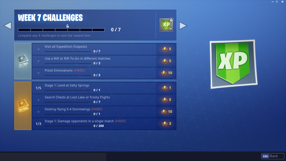 Cómo Completar Los Desafíos De La Temporada 7 Semana 7 De Fortnite Vgezone 3679