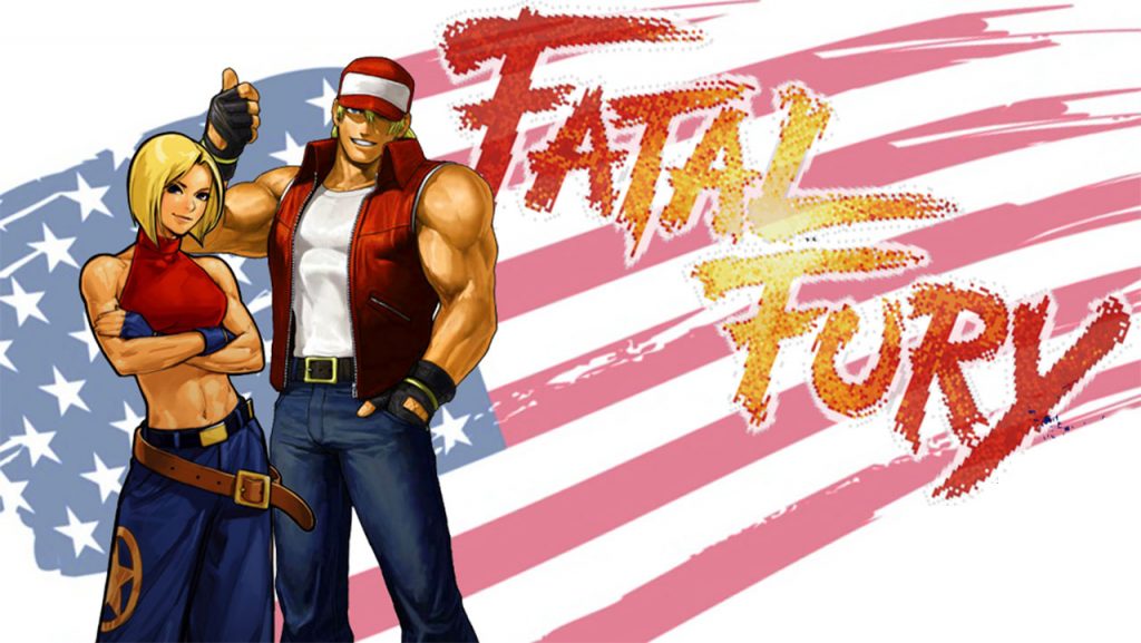 Blue Mary y Terry Bogard