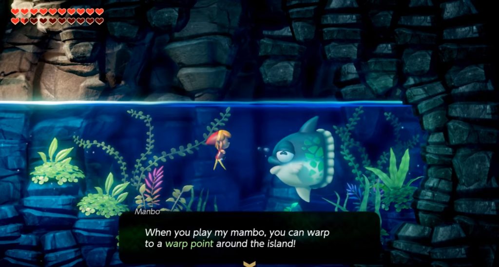 Canci&oacute;n para teletransportarte Manbo Mambo Links Awakening