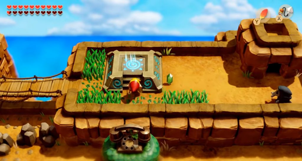 &iquest;En d&oacute;nde est&aacute;n los portales de teletransporte en Zelda Links Awakening? Portal Tortuga Roca