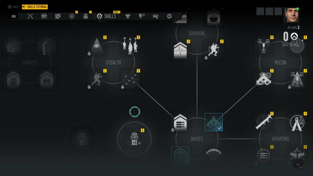 Breakpoint Árbol de Habilidades