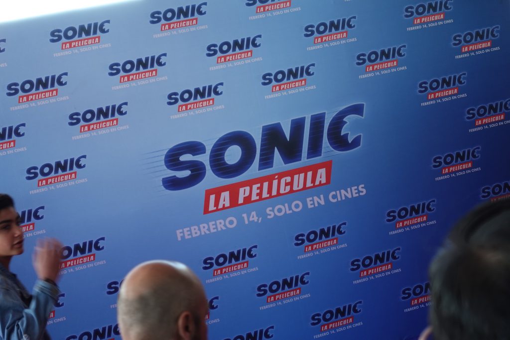 Alfombra Roja Sonic La Pel&iacute;cula