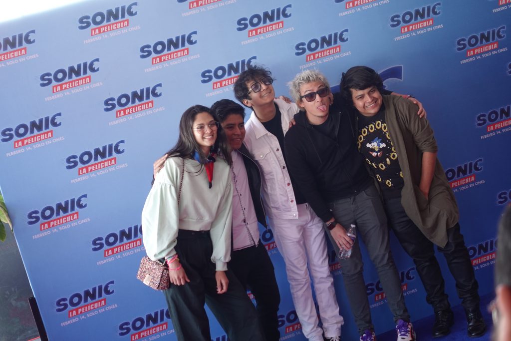 Alfombra Roja Sonic La Pel&iacute;cula