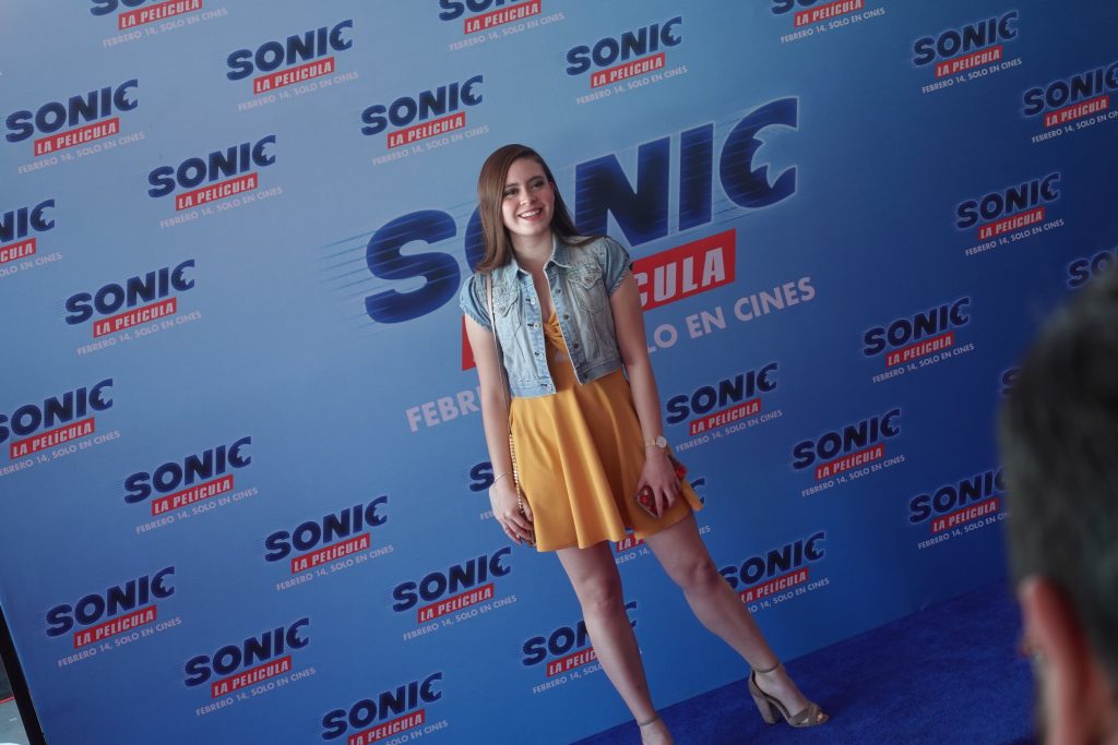 Alfombra Roja Sonic La Pel&iacute;cula