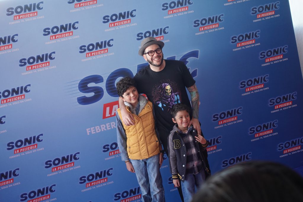 Faisy Alfombra Roja Sonic La Pel&iacute;cula