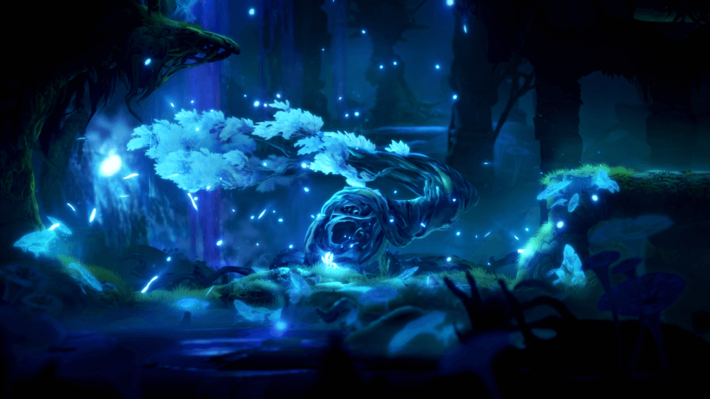 Imagen de Ori en un arbol de habilidad