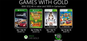 Games with Gold abril 2020