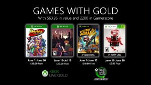 Games with gold junio 2020