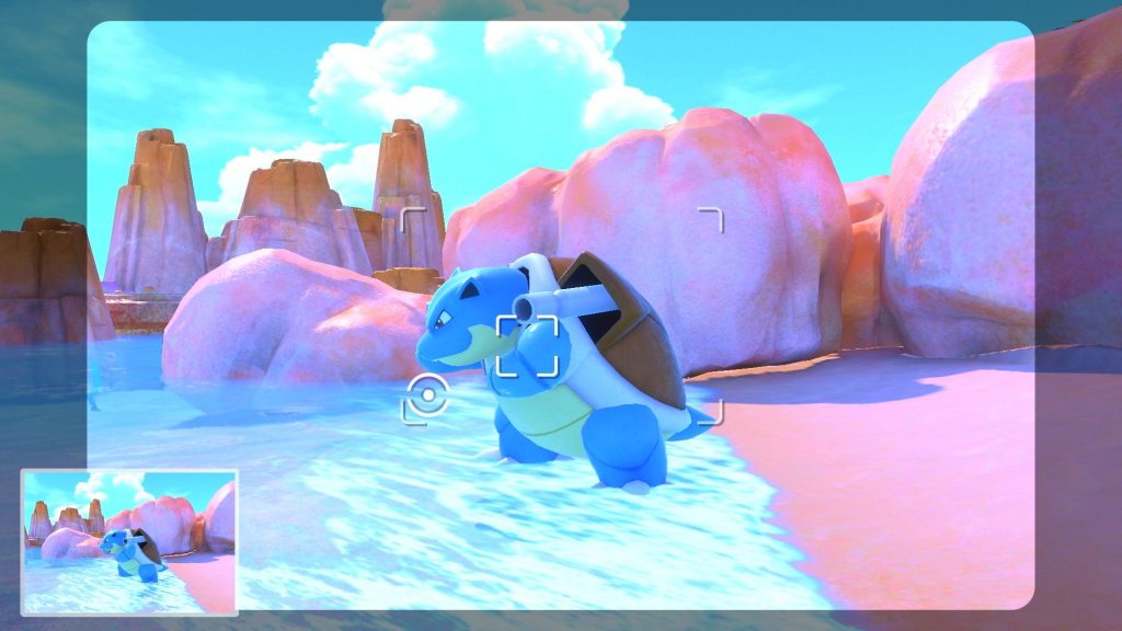 new pok&eacute;mon snap blastoise