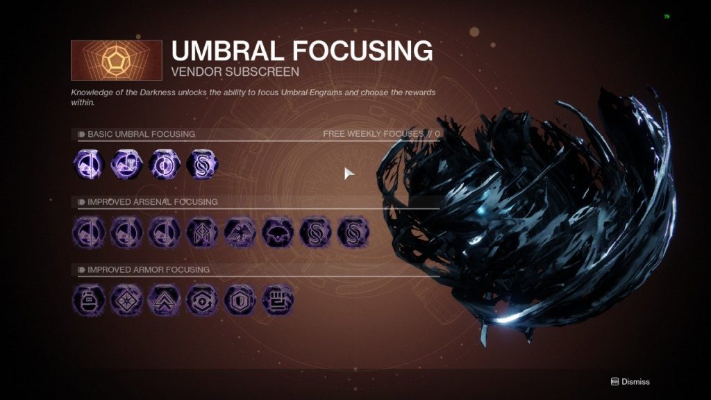 umbral focusing engrama umbral 