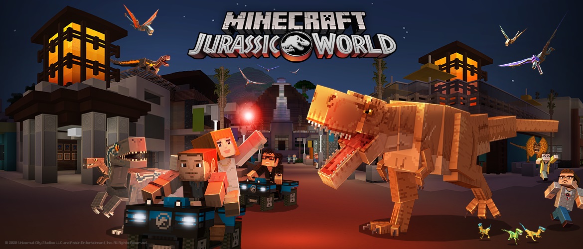 minecraft jurassic world dlc