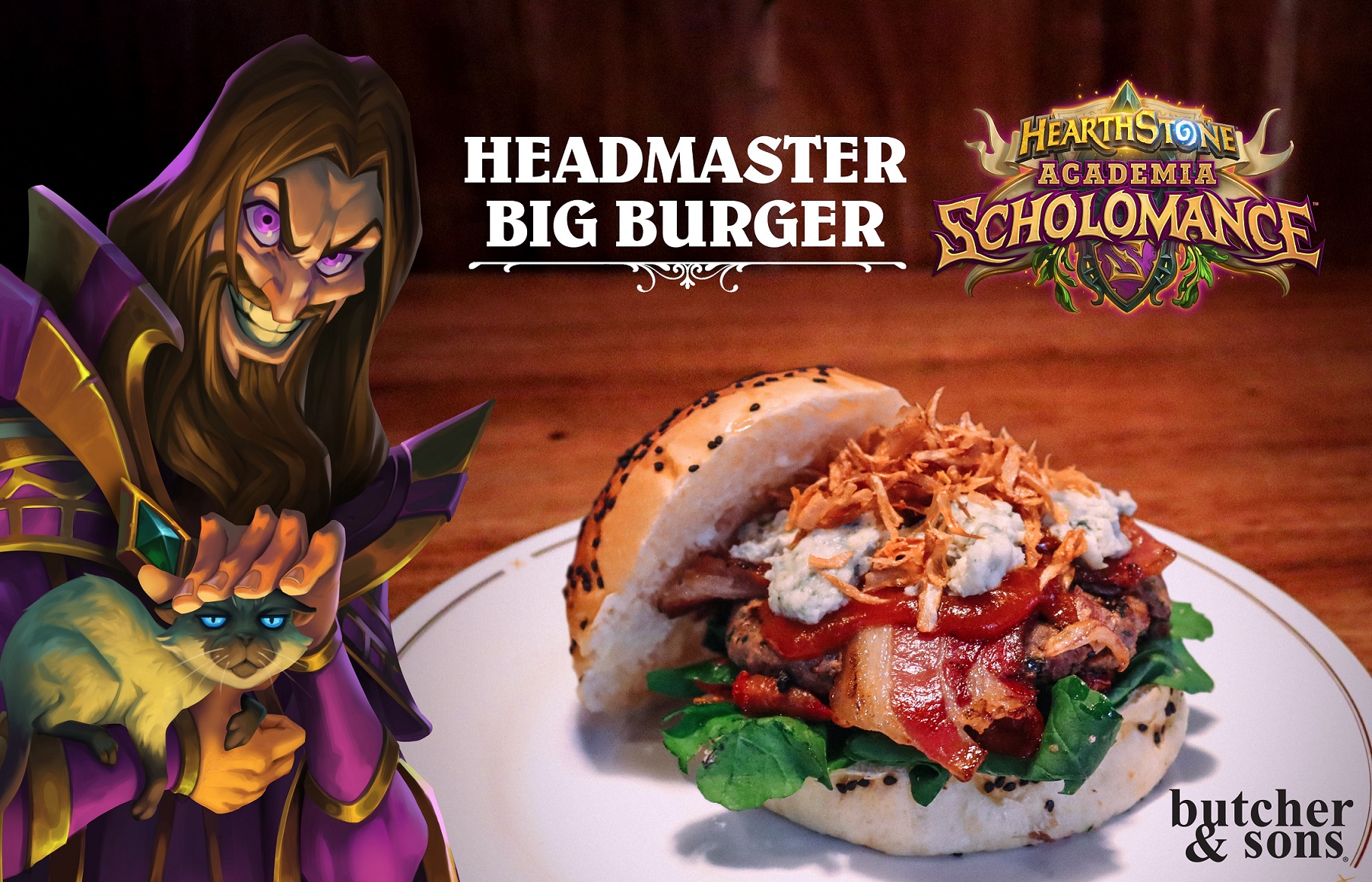 hearthstone hamburguesa academia scholomance