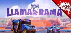 desaf&iacute;os rocket league fortnite llama rama art