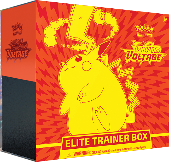 caja entrenador elite Pokémon TCG Vivid Voltage