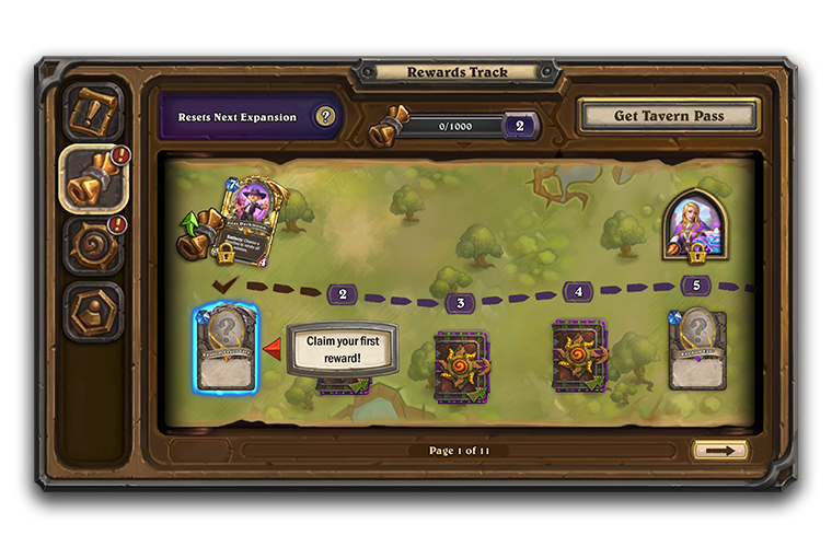 hearthstone locura en la feria progresion