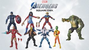 figuras marvel's avengers arte