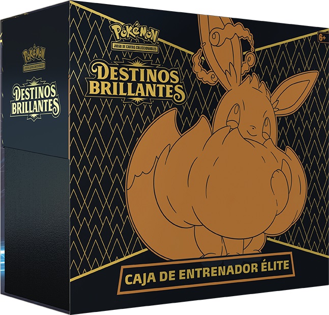Pok&eacute;mon JCC destinos brillantes caja elite