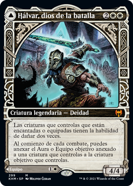 magic the gathering kaldheim halvar