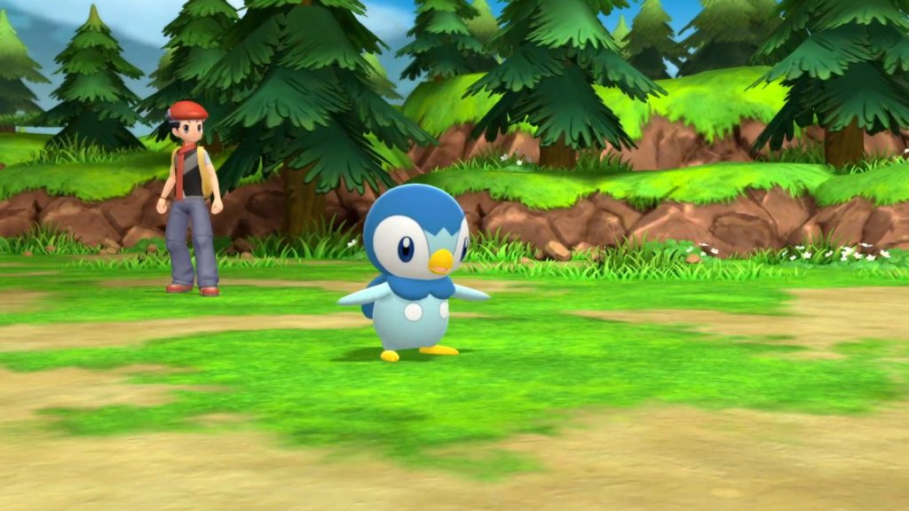 Pok&eacute;mon Brilliant Diamond piplup