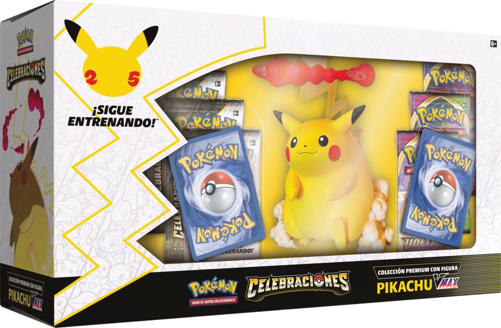 figura premium pikachu vmax Pokémon JCC: Celebraciones