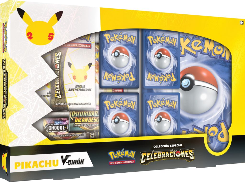 coleccion especial pikachu vunion