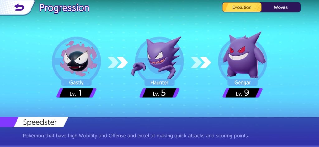 pok&eacute;mon unite gastly