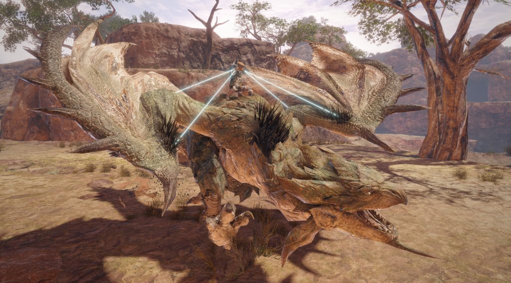 montura wyvern monster hunter rise pc