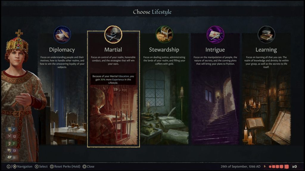 crusader kings iii estilo de vida