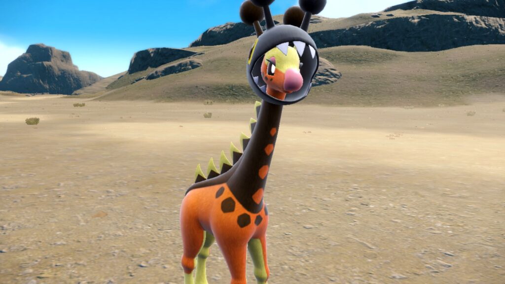 farigiraf girafarig pok&eacute;mon scarlet