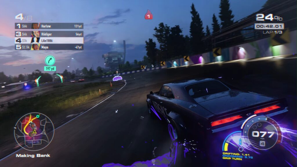 Gráficos y música Need for Speed Unbound