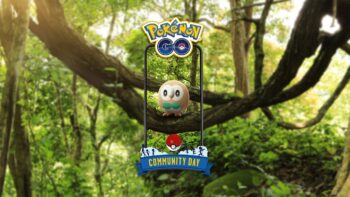 Rowlet d&iacute;a de la comunidad pok&eacute;mon go