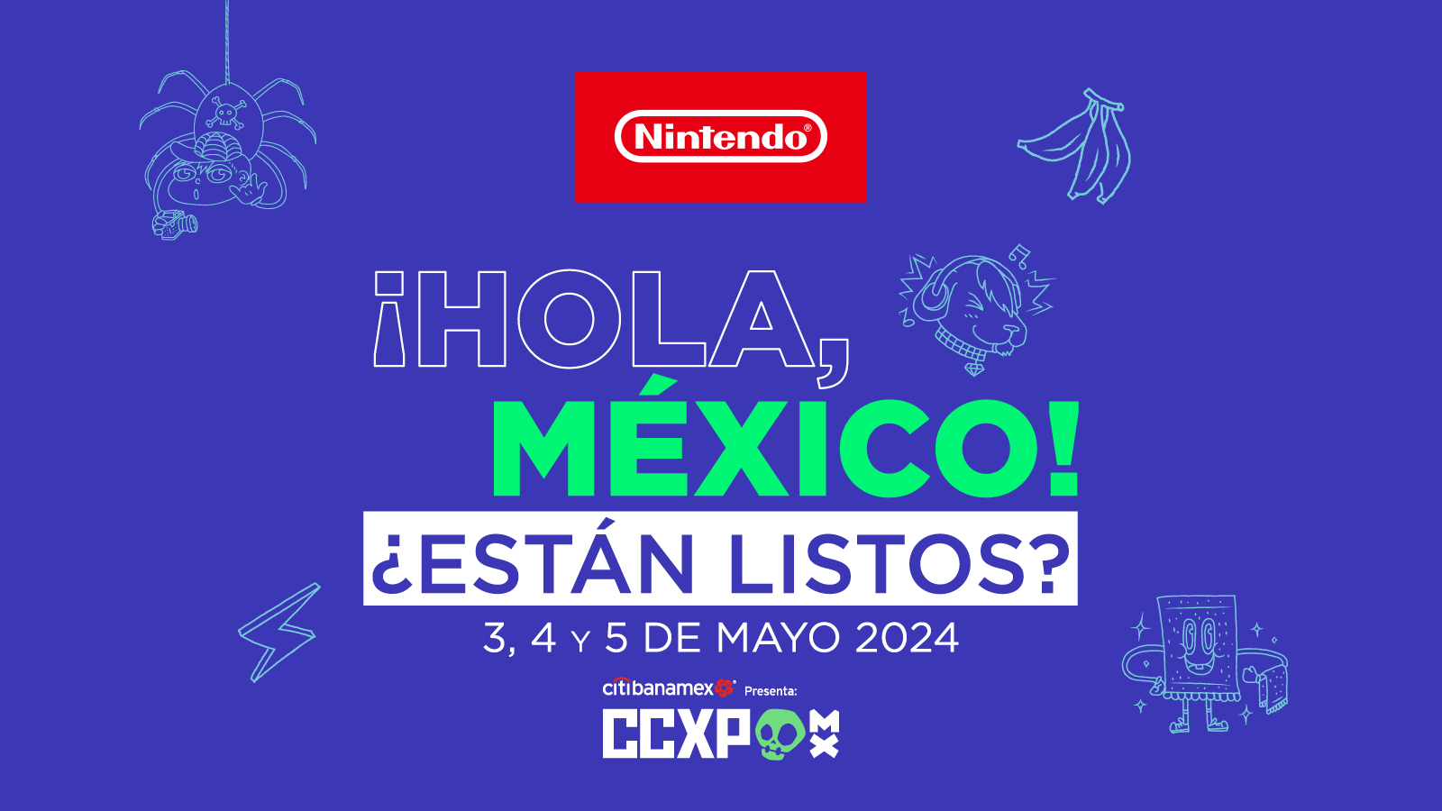 nintendo ccxp m&eacute;xico 2024