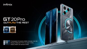 Infinix GT 20 Pro m&eacute;xico