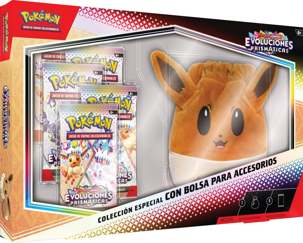 jcc pokémon evoluciones prismáticas eevee