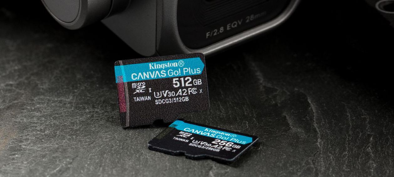 Kingston Canvas Go! Plus tarjetas ssd