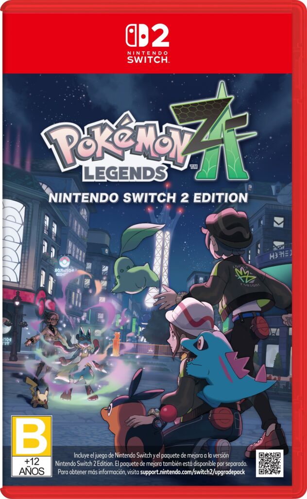 pok&eacute;mon legends: z-a portada switch 2