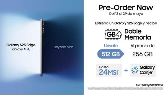 Galaxy S25 Edge  preventa