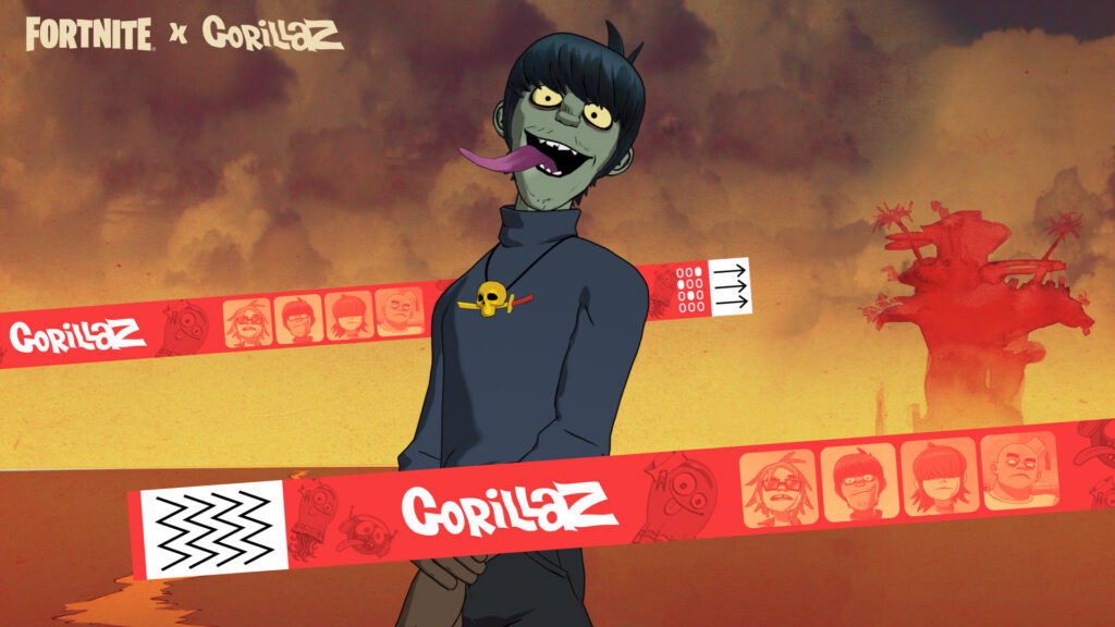 murdoc fortnite gorillaz