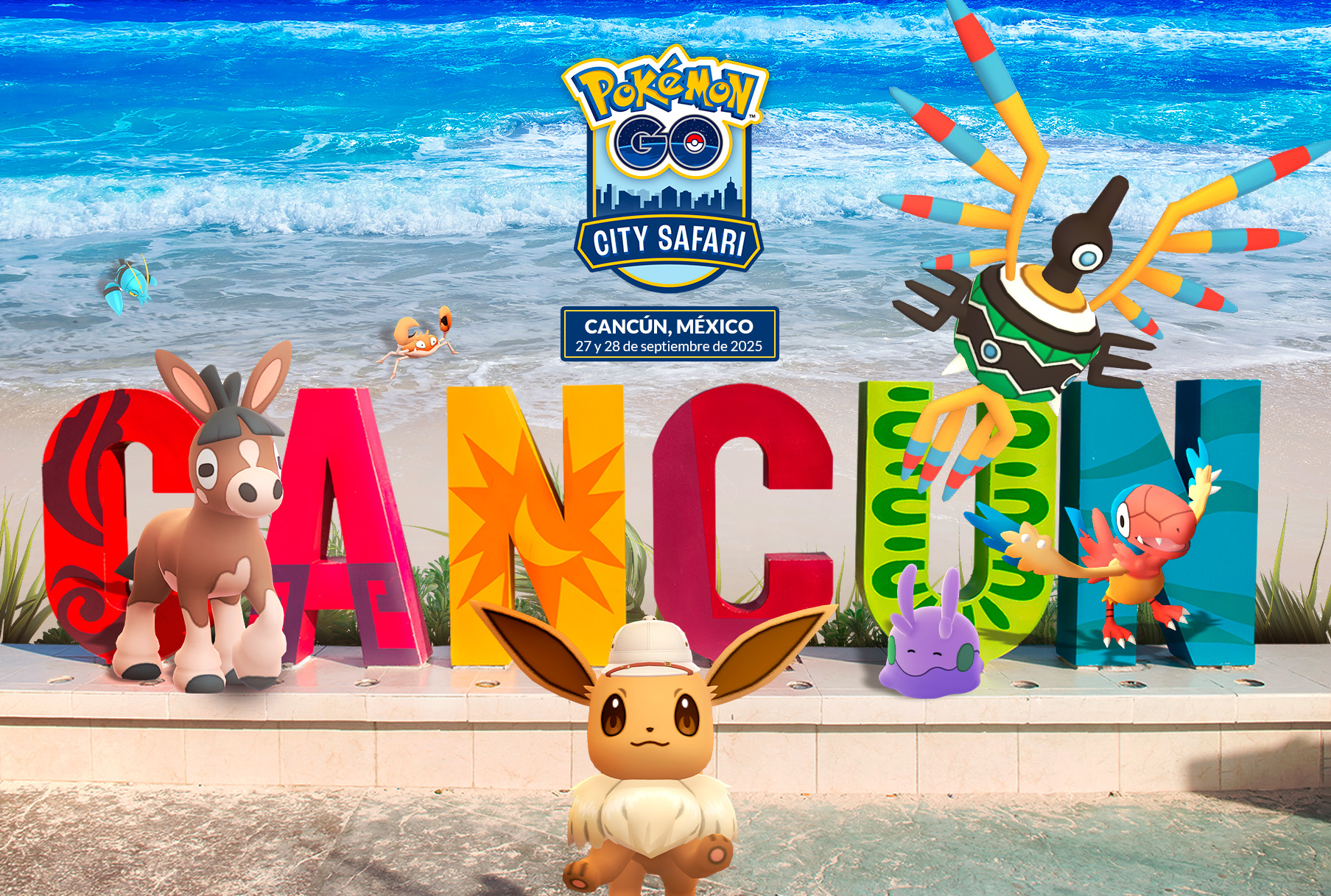 rally de sellos pok&eacute;mon go canc&uacute;n 2025