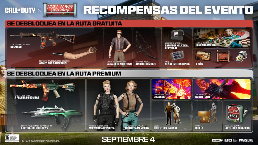 nuketown block party temporada 5 recargada black ops 6