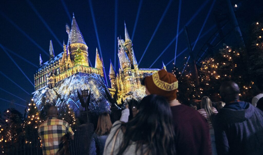 Navidad en The Wizarding World of Harry Potter universal orlando 2025