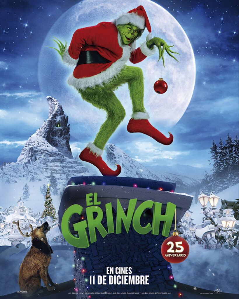 póster reestreno el grinch cinemex