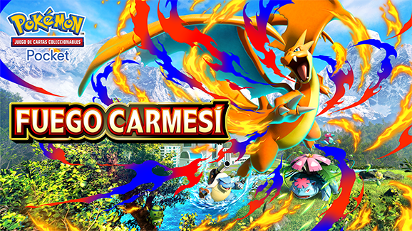 JCC Pok&eacute;mon Pocket: Fuego Carmes&iacute; diciembre 2025