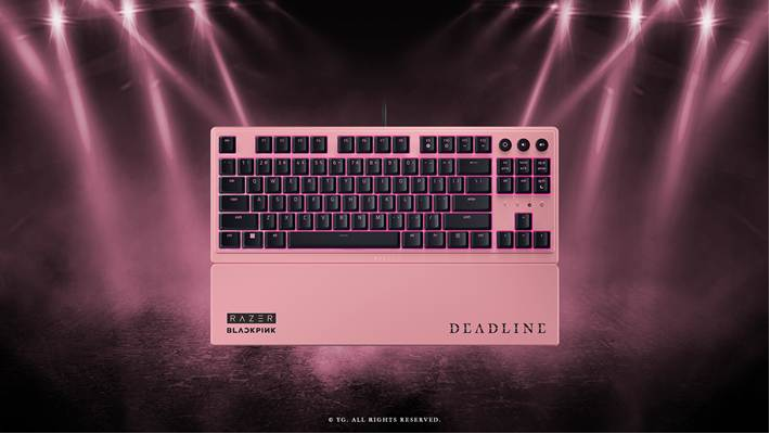BLACKPINK X Razer Ornata V3 Tenkeyless